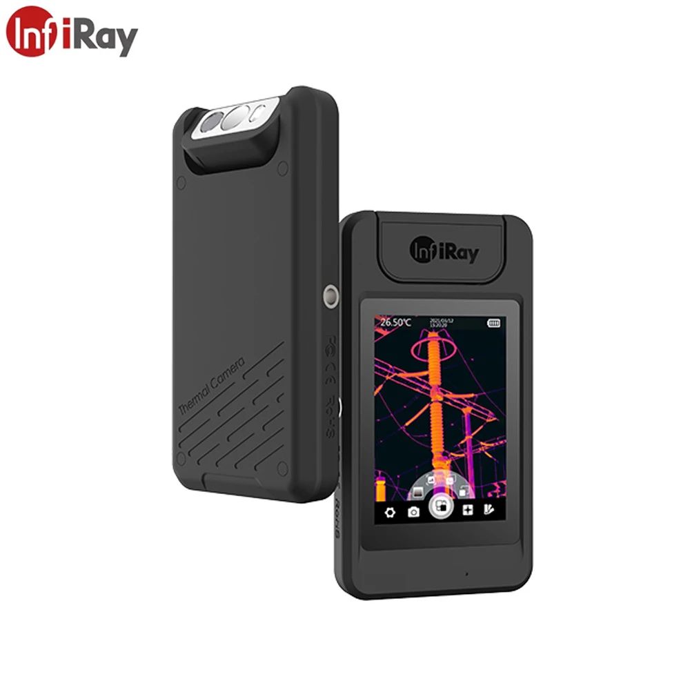 INFIRAY P200 Pocket Portable Thermal Imager Camera With WIFI 90° Rotating Lens Thermometer For Industrial Detection