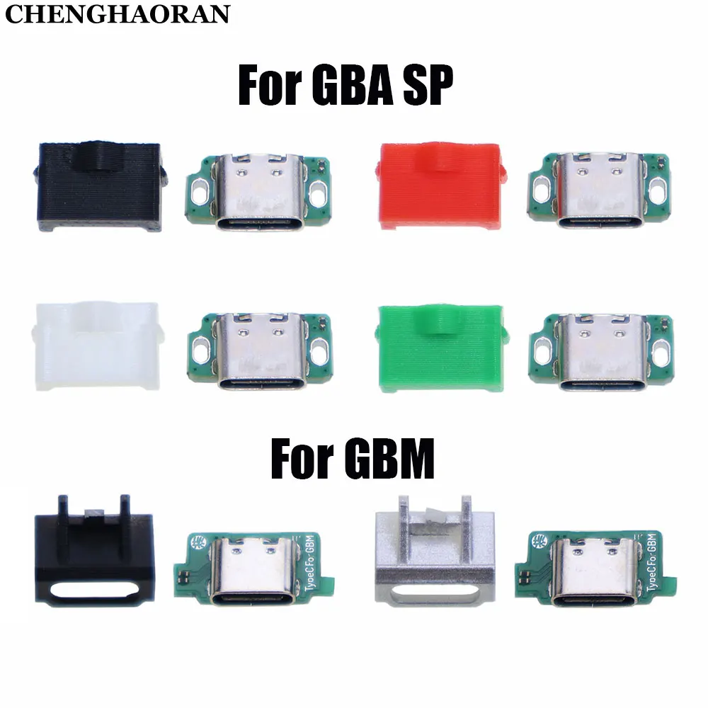

USB-C Type-C Charging Port And Headphone Port Are Suitable For Gameboy Advance SP GBASP For Gameboy Micro GBM Charger Socket