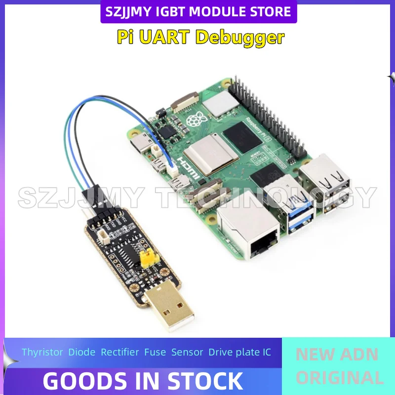 

Raspberry Pi Raspberry Pi5 UART serial port download debugging module USB Type-A interface NEW ORIGINAL IN STOCK