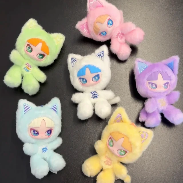 New INN Cat Inn Your Chat Blind Box Cute Vinyl Anime Doll Mystery Box Keychain Action Figure Collection Model Gift Surprise Bag