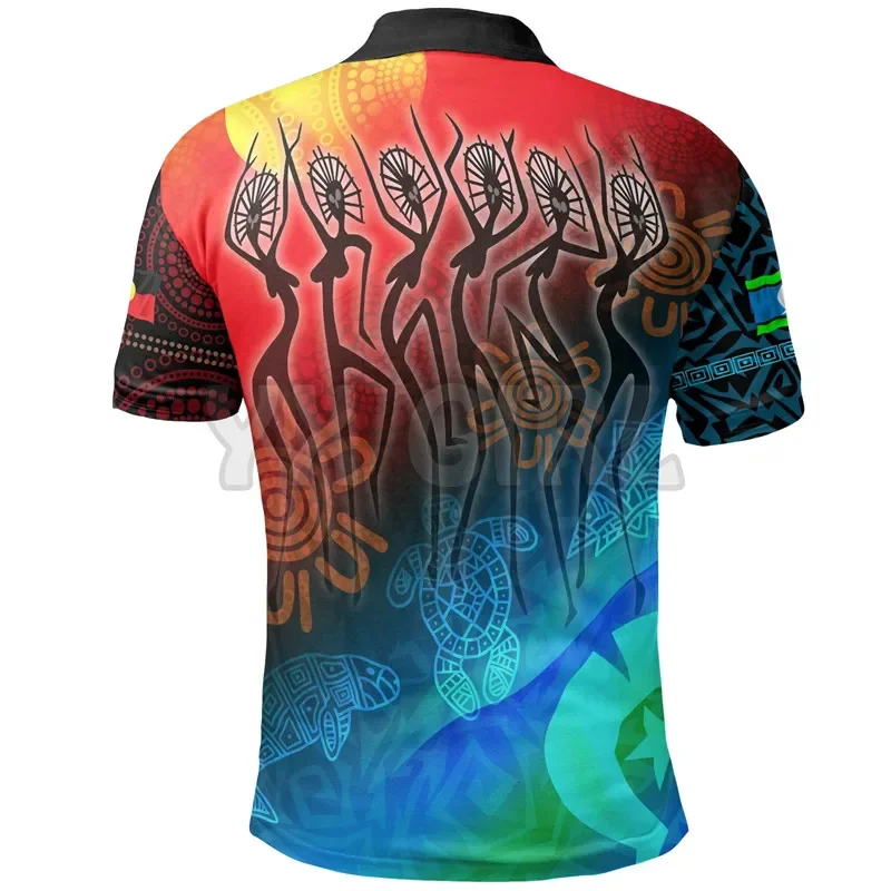 2024 Summer shirts women for men Australia Naidoc Proud To Be 3D printed Short sleeve t shirts Tops camisas