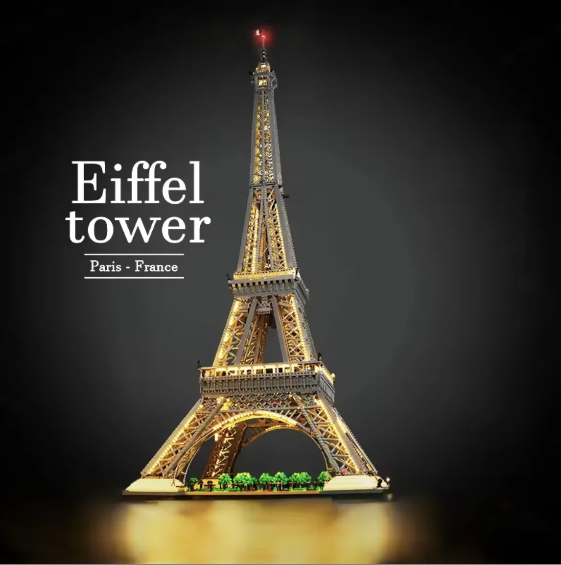 

Eiffel Tower 10001pcs ICONS 1.5M PARIS Architecture Model Building Block Brick Home Decor Toy Christmas Birthday Gifts