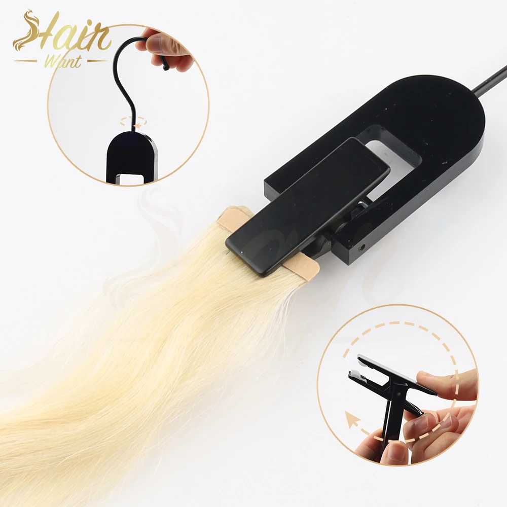 Acrylic Hair Extension Holder Clip Clothes Pants Scarf Single Clips Hanger for Wigs Hair Display Weft Extensions Storage