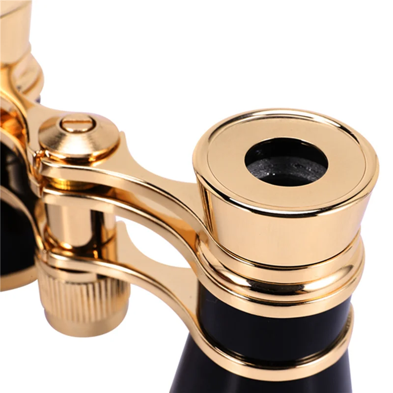 

Y49A-2X Black 3X25 Opera Binocular Coated Lens Telescope Opera Glasses Coated Theater Glass Lady Glass Handle Women Gifts