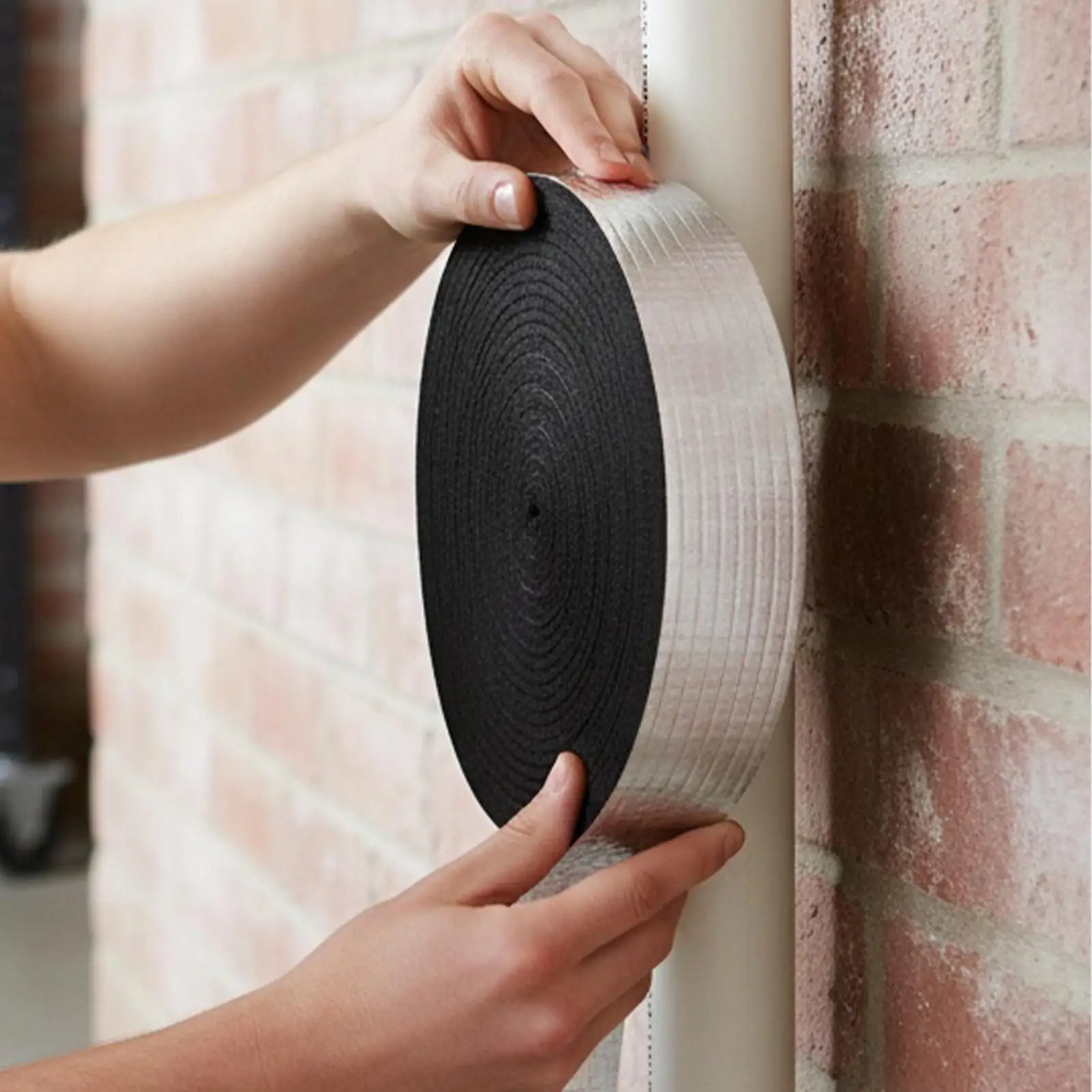 Foam Pipe Insulation Reflective High Density Wrap Pipe Insulation Wrap For Doors Window Cold Weather Winter Air Conditioner
