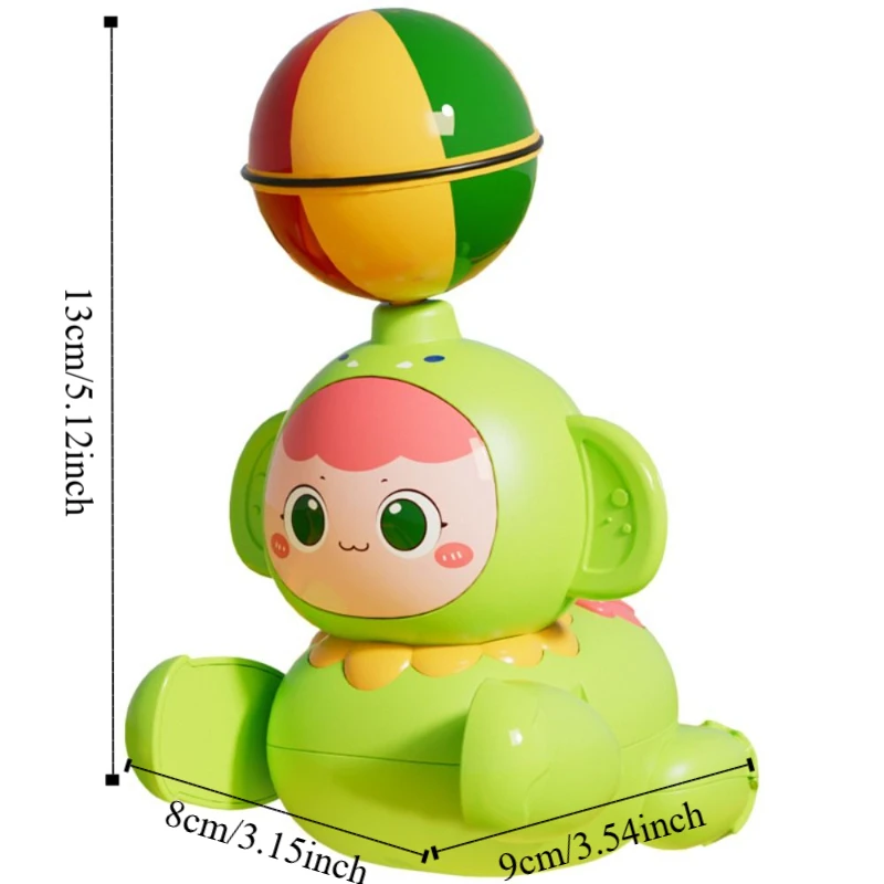 Learns To Crawl Crawling Baby Toys Clockwork Climbing Cartoon Learning Crawling Doll Header Whistle Twist Walking Duck Toddler