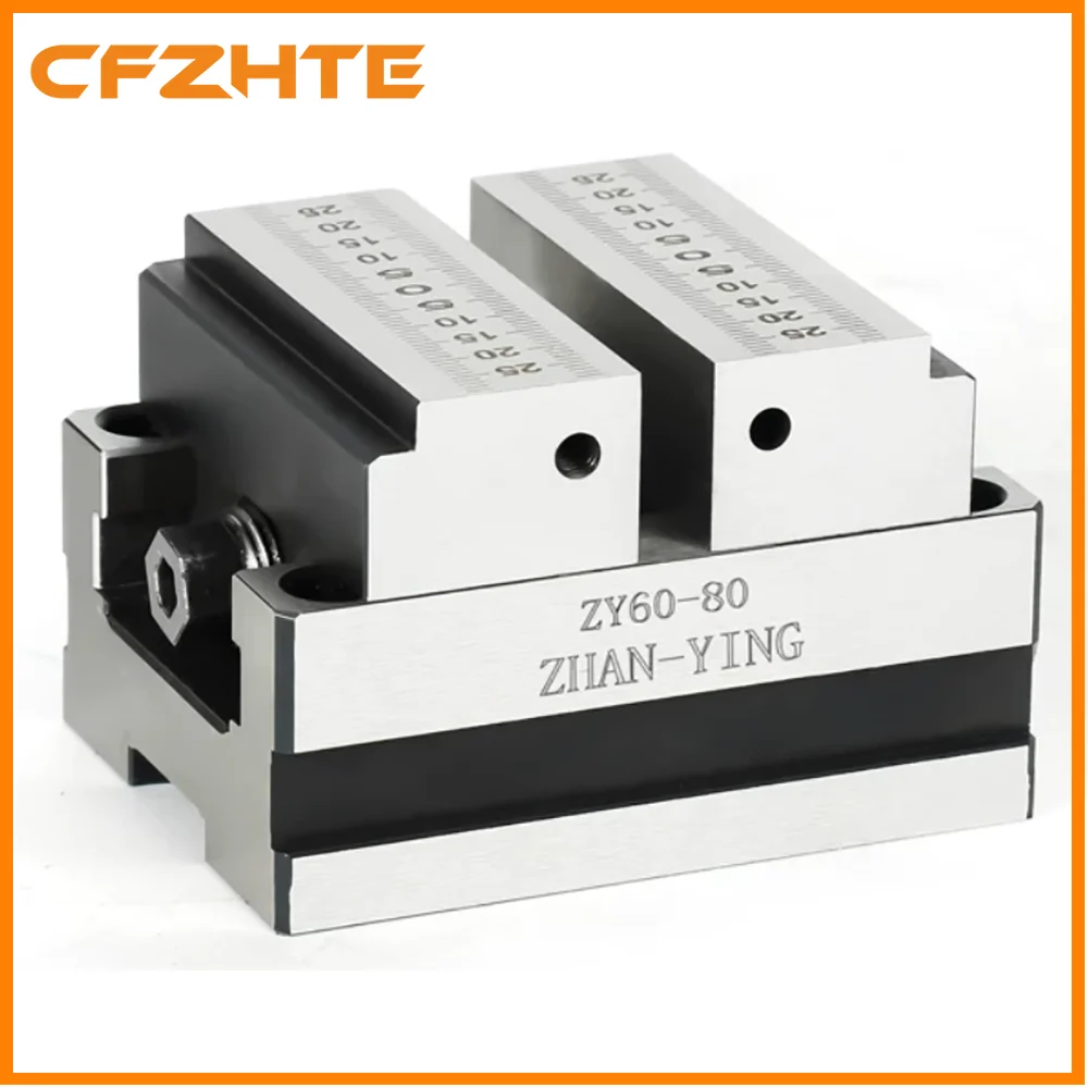 CNC Self Centering Tiger Pliers, ZY60-80 Turntable Fixture, Concentric Flat Pliers, CNC Machining Center