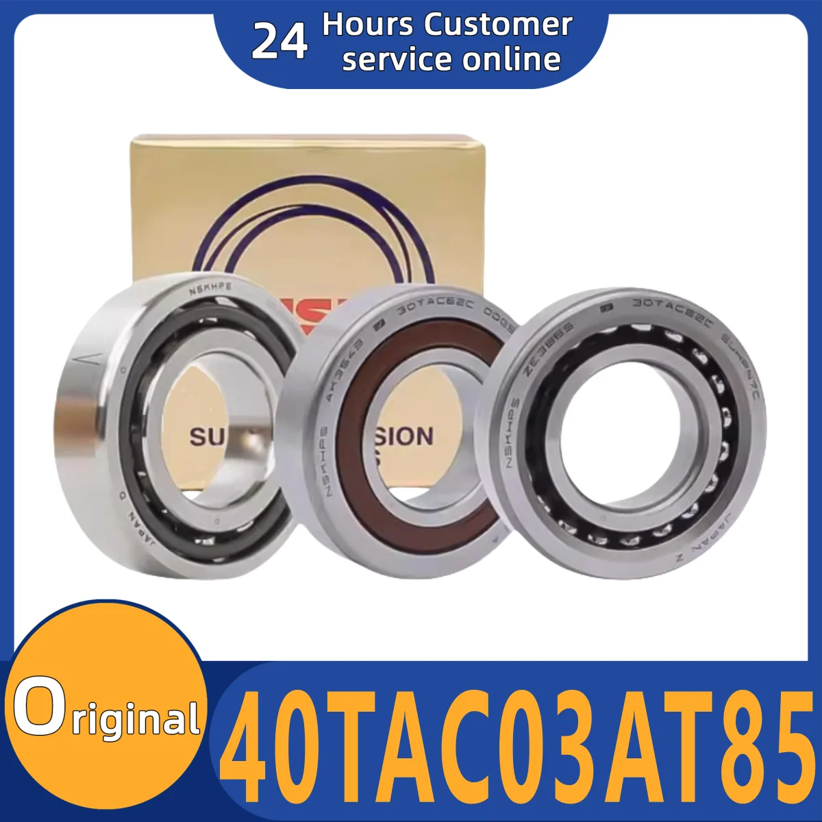 

Brand new original bearings 40TAC03AT85, 45TAC03AT85, 50TAC03AT85