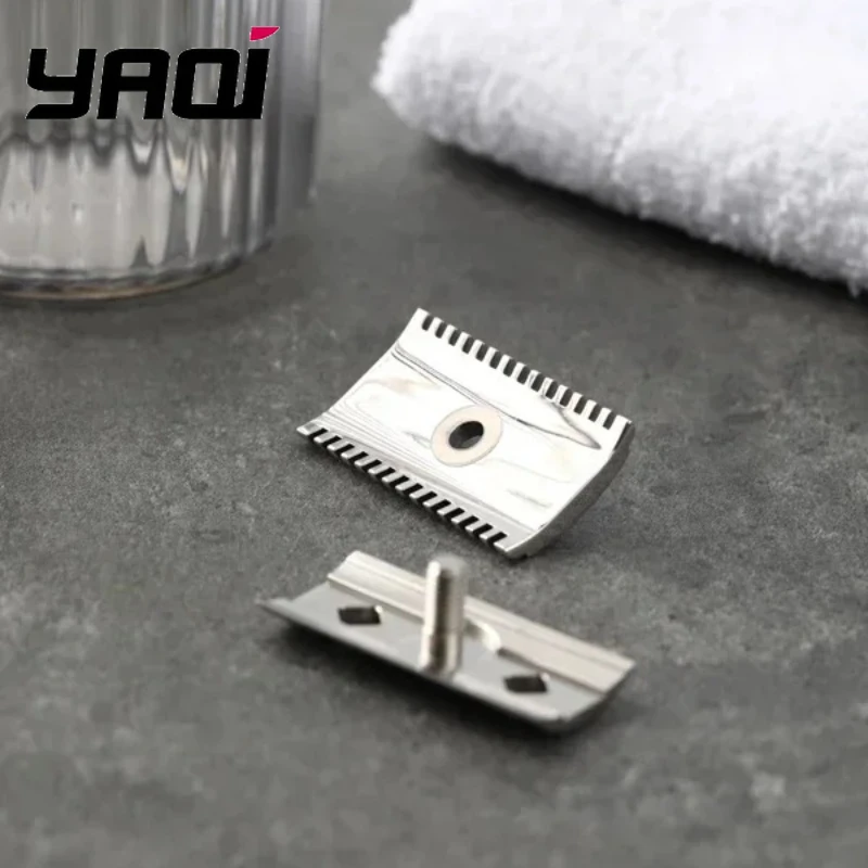 tete-de-rasoir-yaqi-harlequin-316-tete-de-rasoir-de-securite-polie-en-acier-inoxydable-avec-ecart-de-lame-de-090mm