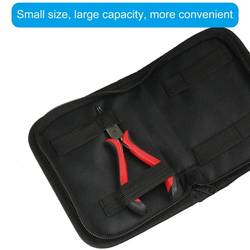 Beadsmith Essential Tool Carriers Zippers Bag Structured for Jewelry and Hobbyists 517A