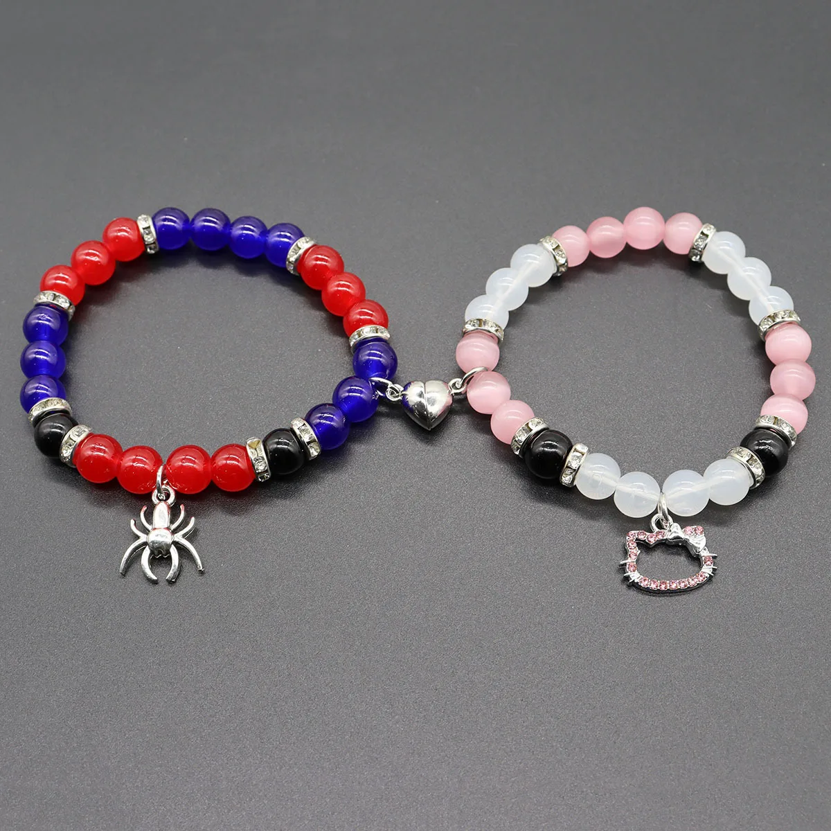 Multi-styles 2pcs/set Couple Beads Bracelet Tv Girls Matching Bracelets Who Really Cares Album Inspired Bracelet Friends Jewelry