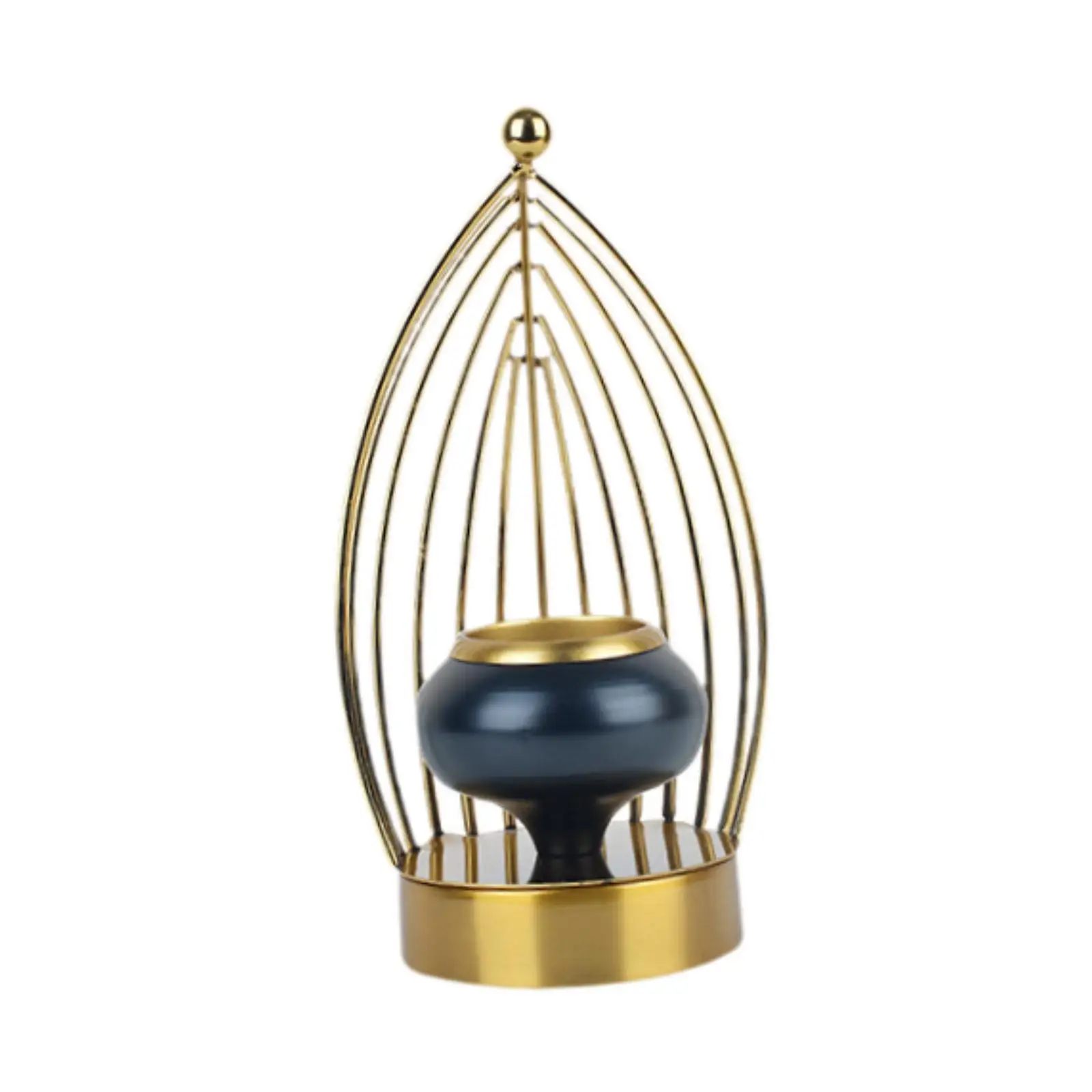 

Candle Stand Home Candle Decor Metal Decoration Candlestick Holder for Living Room Festival Mantle Dining Room Anniversary