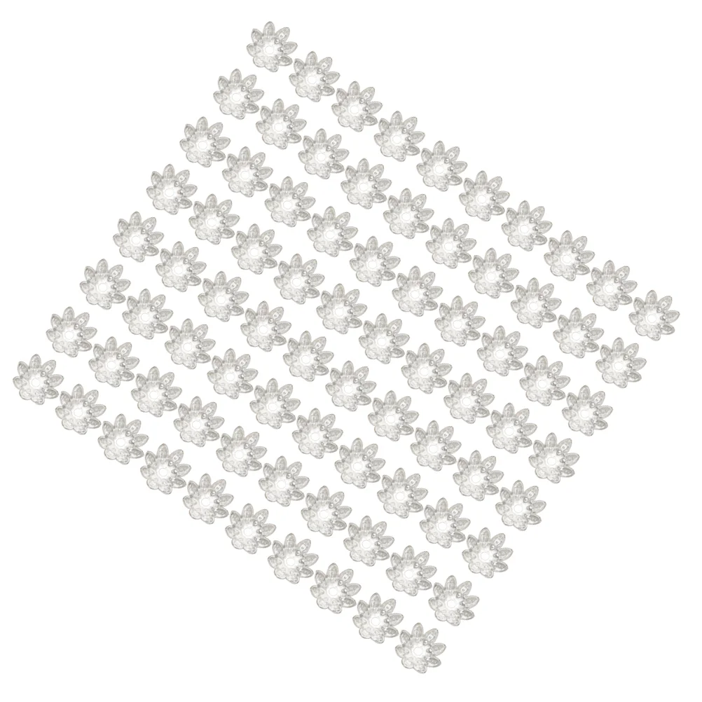 

500 PCS Gemstones and Crystals Jewelry DIY Charm Scattered Beads Making End Caps