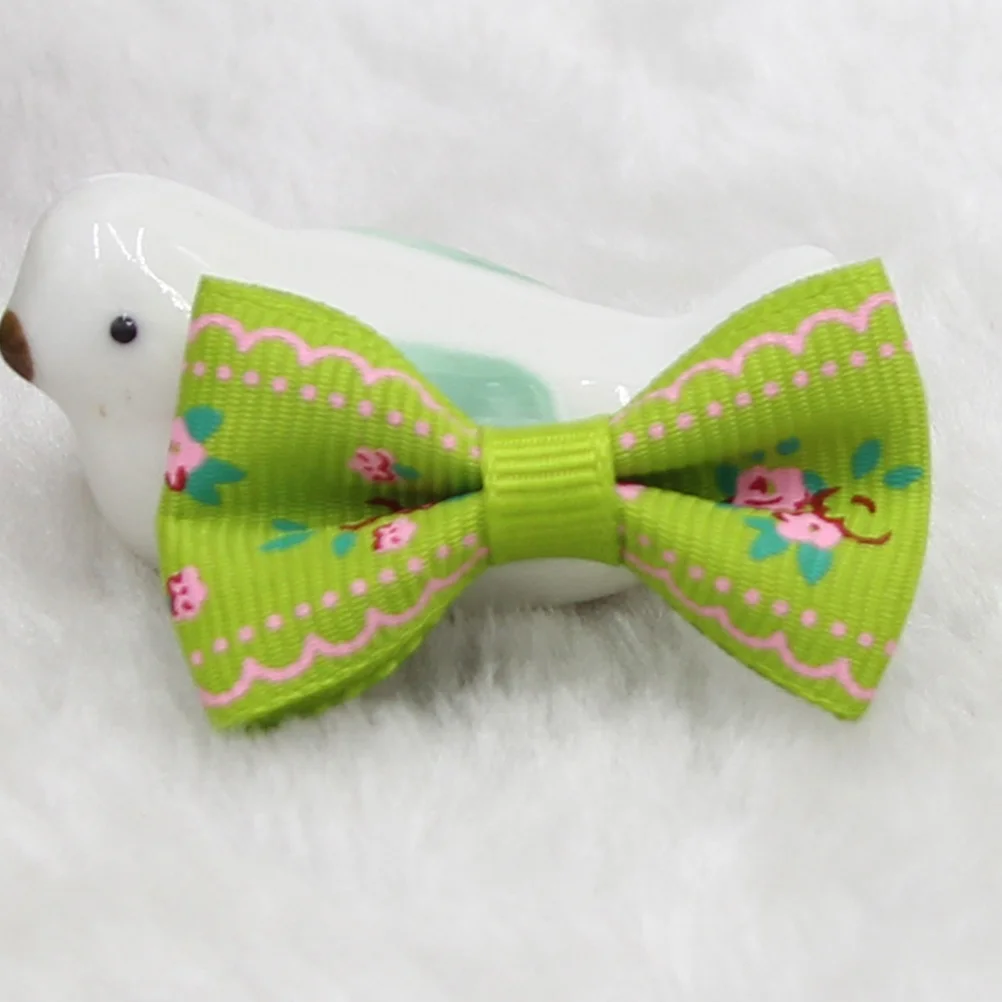 60 قطعة من مشابك الشعر المصنوعة يدويًا من القماش لإكسسوارات الشعر وحفلات أعياد الميلاد وحلي الشريط #5