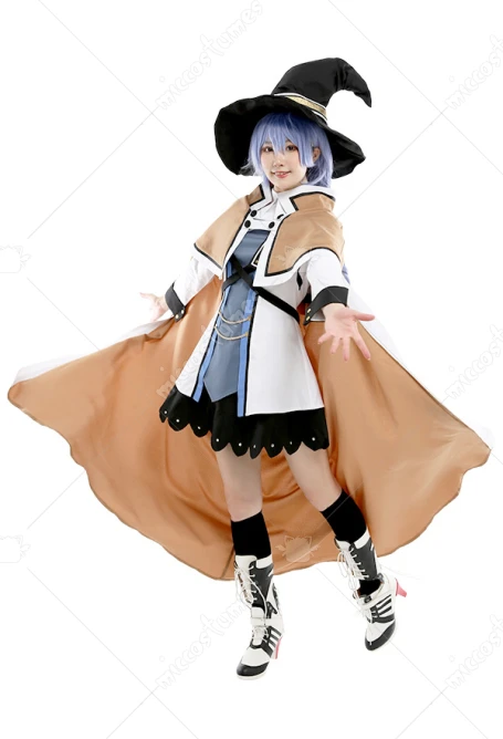 

Miccostumes Women's Migurdia Witch Uniform Set Cosplay Costume with Cloaks Halloween Cosplay Costumes