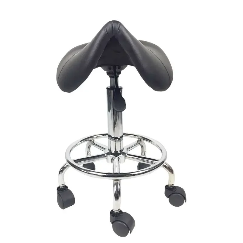 

Yonntech Adjustable Hydraulic Salon Stool Comfortable Saddle Massage Chair Ideal for Spa Office Beauty Treatments