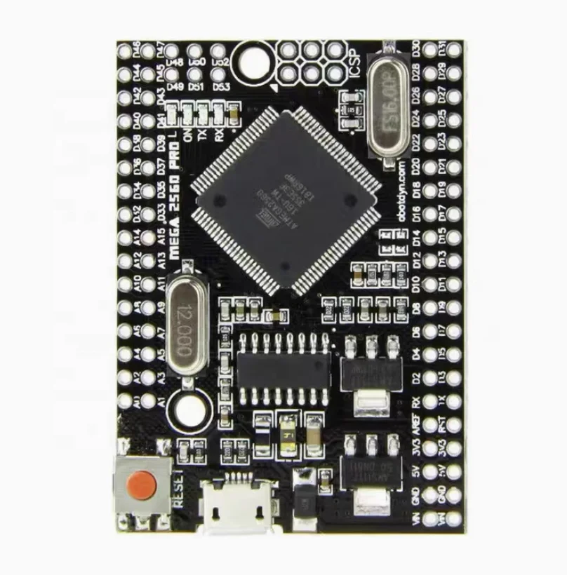 Original Mini Ch340g Microcontroller Development Board with Installed Connectors Atmega2560-16AU Mega2560 Atmega2560