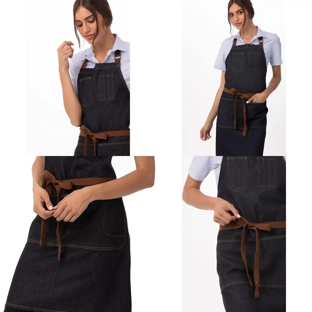 

Unisex Memphis Style Chef's Bib Apron by Chef Works