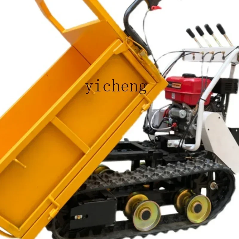 

crawler transport vehicle small all-terrain climbing king mountain handling project dump truck