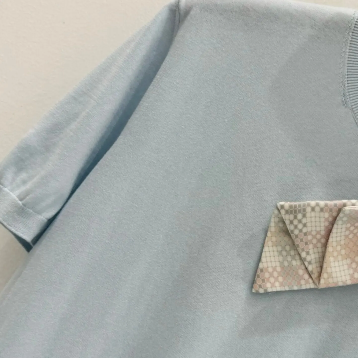 Bow Detail Short Sleeve Knit Top, Women Knit T‑Shirt Blouse