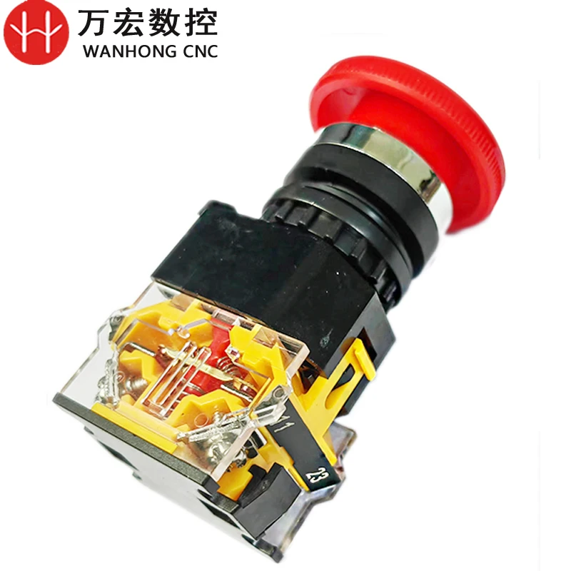 Кнопочный переключатель, самоблокирующийся выключатель питания, кнопка включения/выключения, индикаторная лампа для гравировки