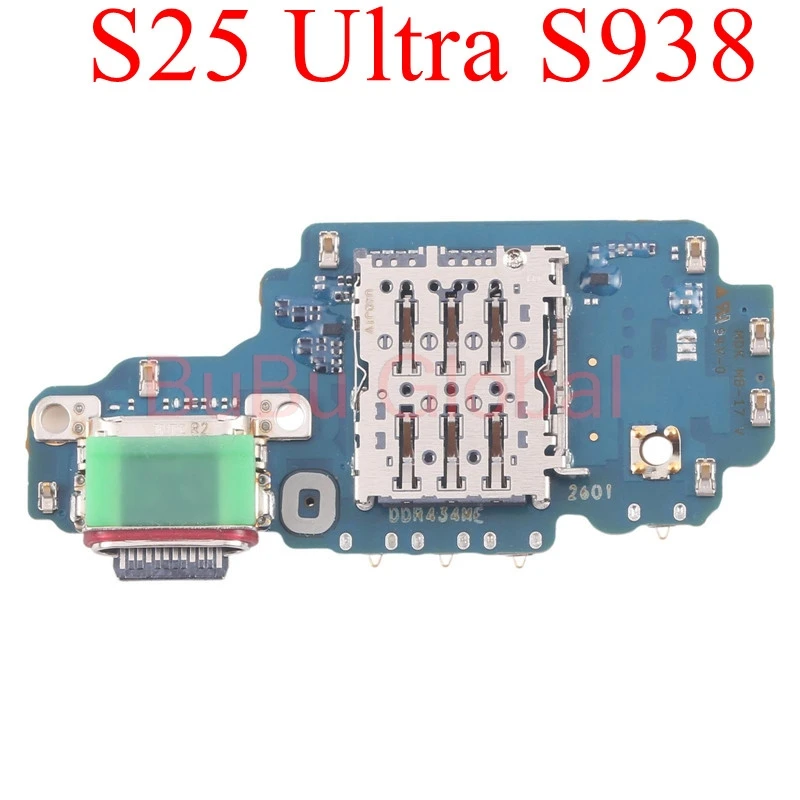 

Для Samsung Galaxy S25 Ultra S938B S938E S938E USB-порт для зарядки, гибкий кабель, USB-разъем для зарядного устройства, док-станция