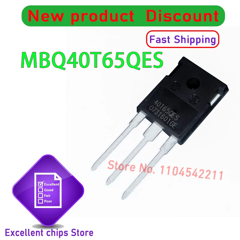 

10 шт./лот, оригинальный MBQ40T65QES вместо MBQ40T65FESC MBQ40T65FDSC, 100% новый и подлинный