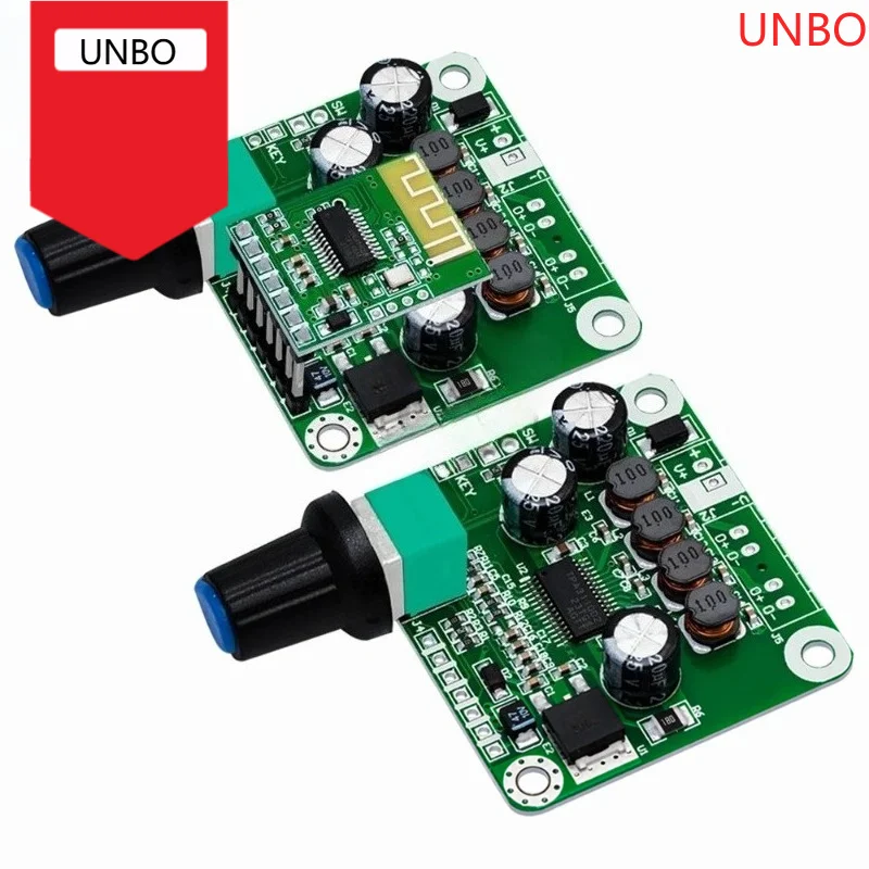 TPA3110 Bluetooth 4.2 Digital Stereo Audio Amplifier Board 15W+15W 12V-24V Car Power Amp Module for USB Portable Speaker DIY