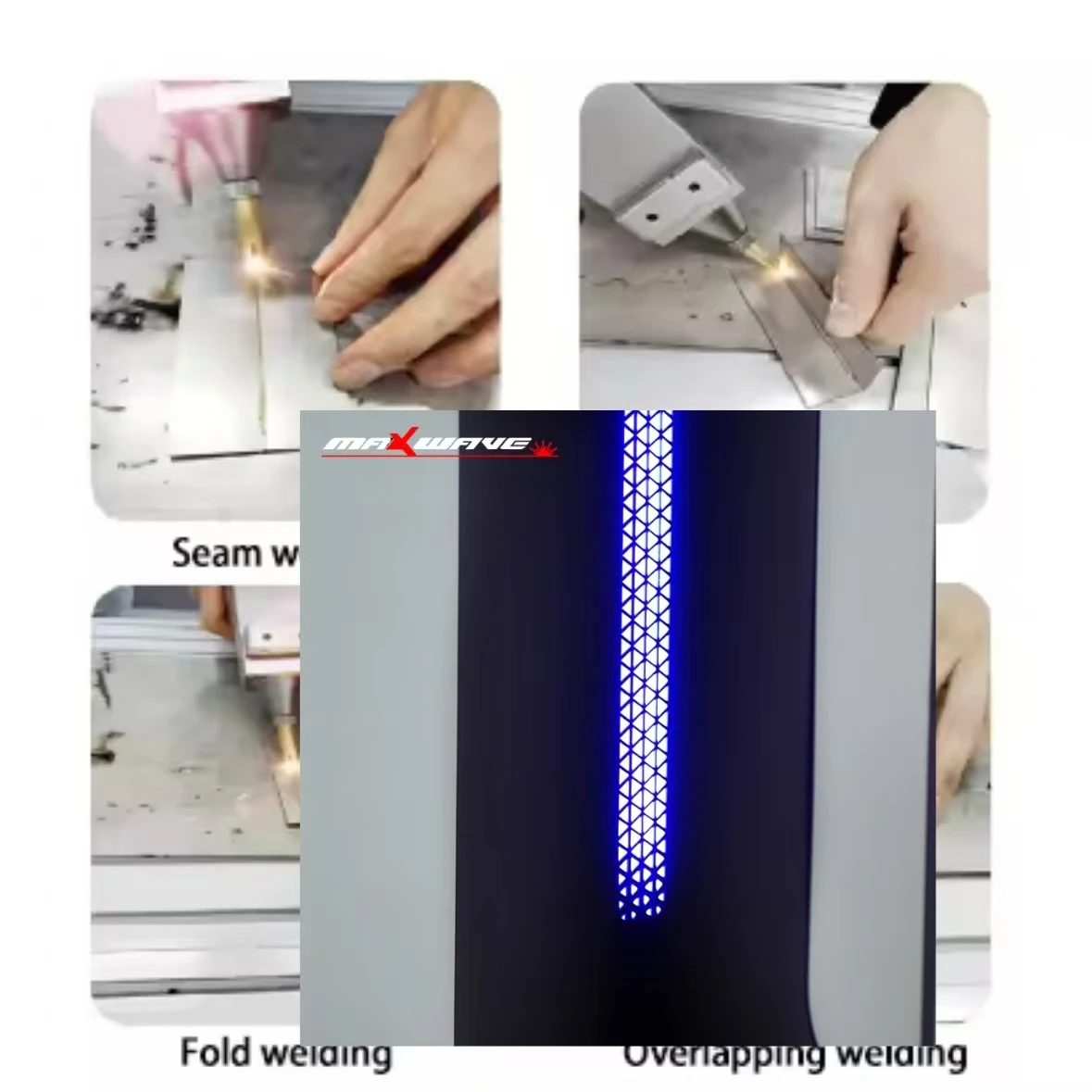 

Fiber Laser Welding Machine Maxwave 4 In 1 Water Cooled Handheld 1500W 2000W 3000W Continuous Welding No Professional Skill Need