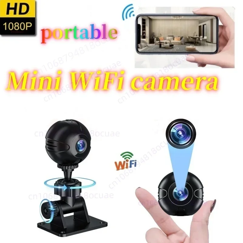 

Portable Mini Wifi Camera 1080P HD Night Vision Smart Home Security Wireless IP Surveillance Camcorder Small Indoor Baby Monitor