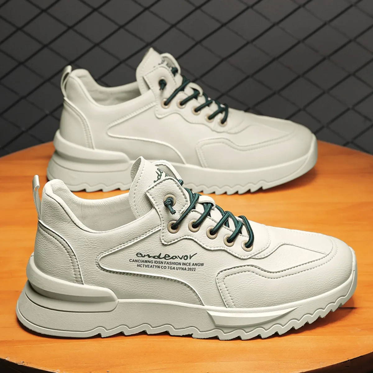 

Мужские белые кроссовки Y на толстой подошве — дышащая водонепроницаемая универсальная обувь, спортивная повседневная модная обувь для мужчин, хорошая