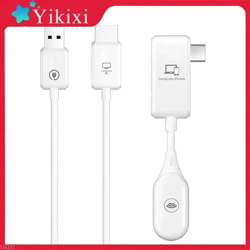 

Приемник видеопередатчика, беспроводная передача 50 м, HDMI-совместимый удлинитель, адаптер дисплея, кабель, зеркало для камеры, ПК