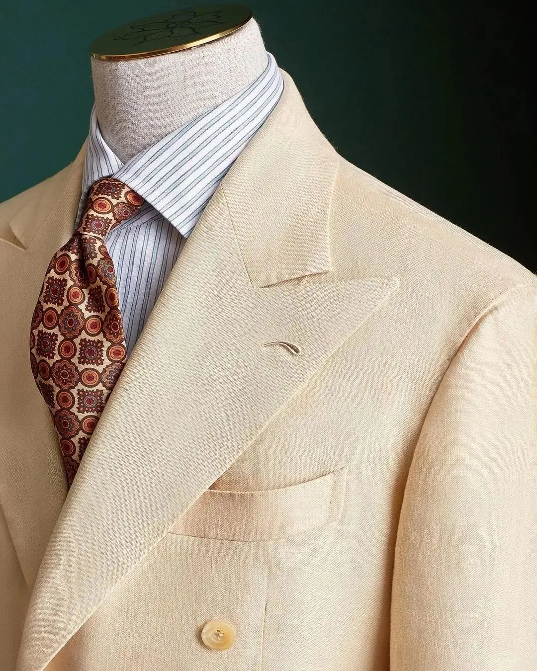 Chaqueta Formal de negocios para hombre, abrigo blanco crema, trajes de esmoquin de boda ajustados, ropa de ocio personalizada, 1 pieza