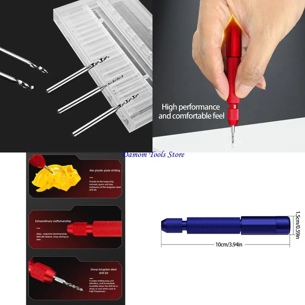 57BE Mini Portable Reamer Easy Twist Operation Small Model Parts Hand Twist Drill