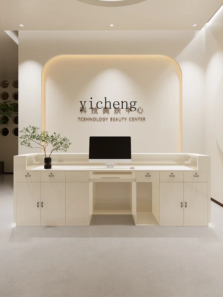 

AA Clothing Store Cashier Desk Beauty Salon Yoga Pavilion of Regimen Paint Desk Reception Desk