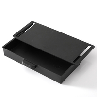 ABS Under Desk Drawer Stationery Storage Box  Office Pen Holder Cabinet Organizer Home Kitchen Office Table Drawer Box