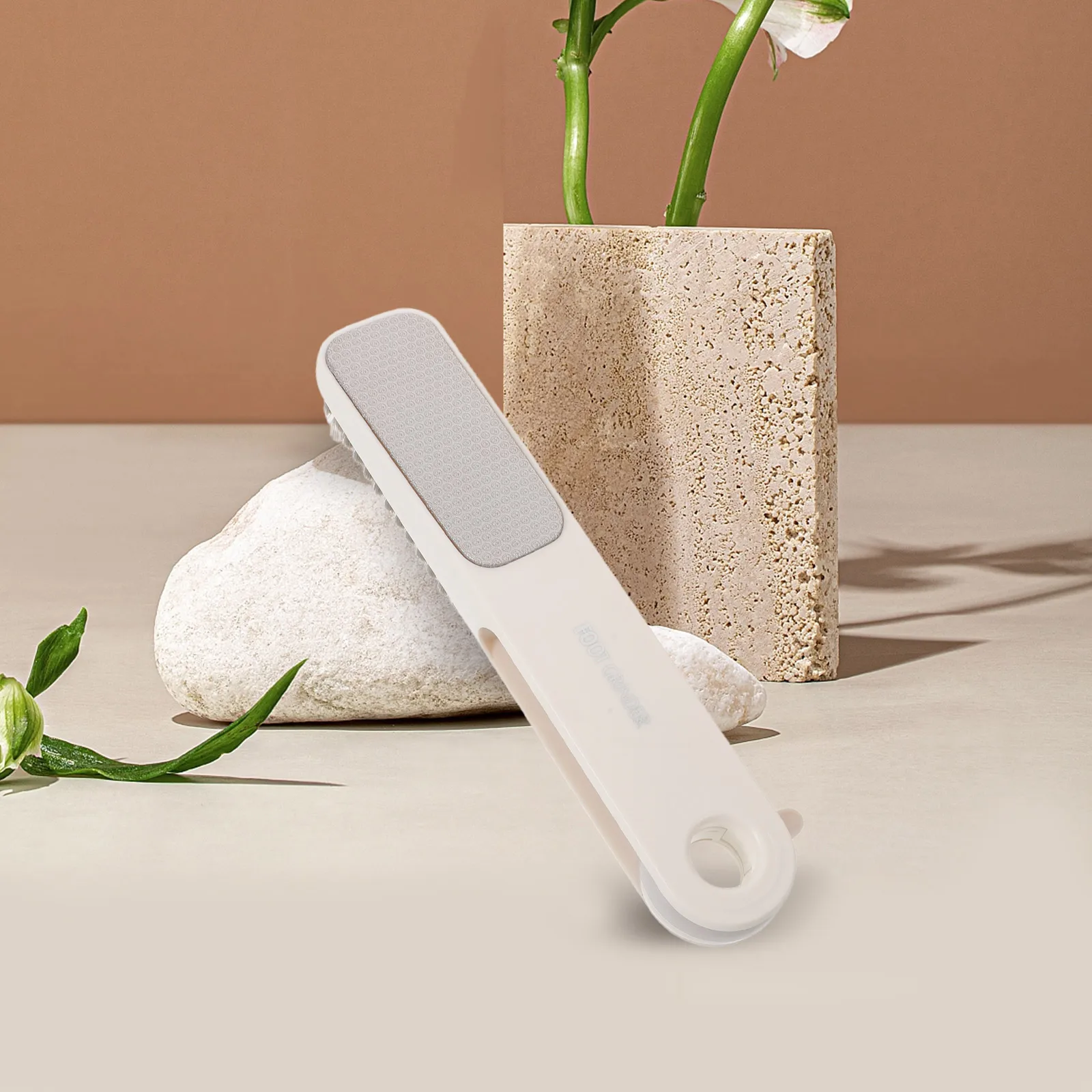 2 قطعة ملف لإزالة الجلد الميت التقشير كعب الغسيل مع مقبض السفر أداة العناية بالقدم استبدال منصات وشملت دليل