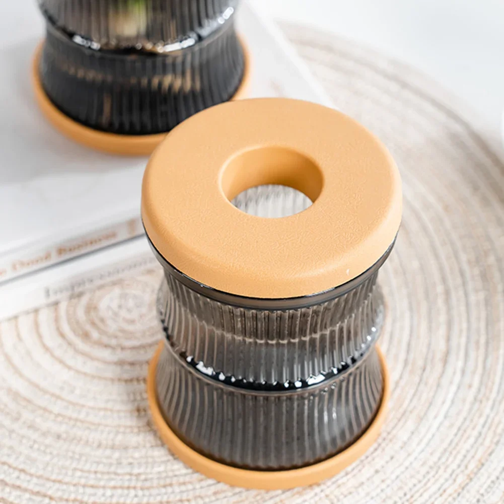 

Self Watering Planters Pots Mini Round Design Succulent Plant Pot Indoor Home Garden Modern Decorative Pot Garden Supplies