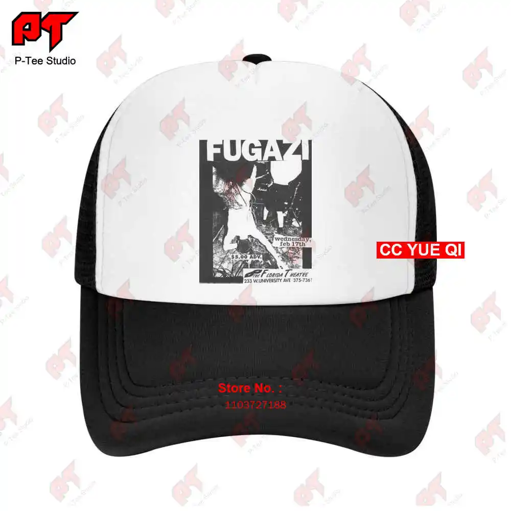 Fugazi Punk Rock Flyer Baseball Caps Truck Cap 5152