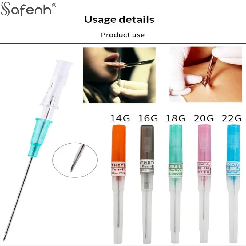 5PCS/pack Disposable Piercing Needles Sterilized Body Surgical Steel Piercing Needles For Ear Nose Navel Nipple Piercing Tools