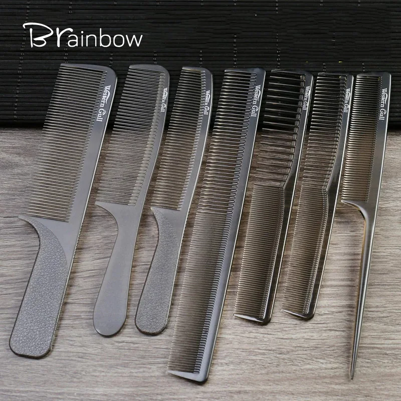 

Brainbow 1pc Plastic Hair Comb Anti-static Super Light Thin Comb Professional Pro Salon Hair Styling Tools Hairdressing Barbers