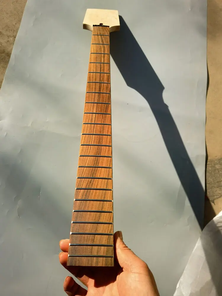 

Yinfente 22fret Baritone Guitar Neck 30inch Maple Rosewood Fretboard No Inlay Paddle Head