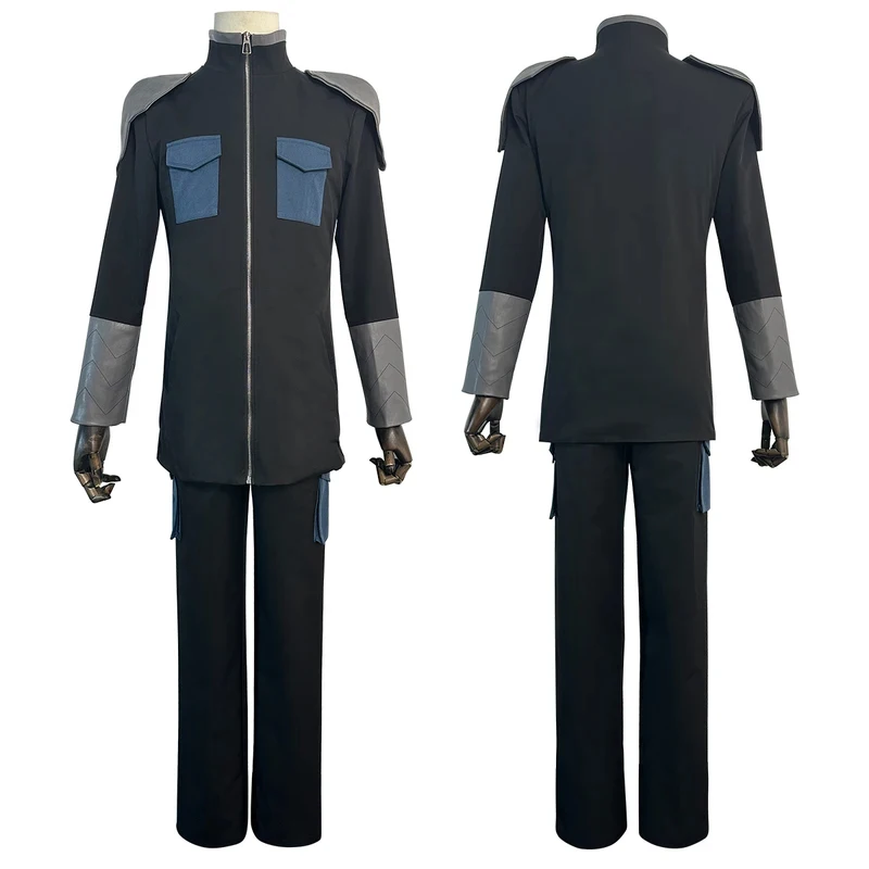 Kaiju No. Disfraz de Cosplay de Anime Kafka Hibino Soshiro Hoshina, Peluca, Uniforme de la Empresa Monster Sweeper, Chaqueta, Camiseta, Pantalones 3'd,5;h.9/