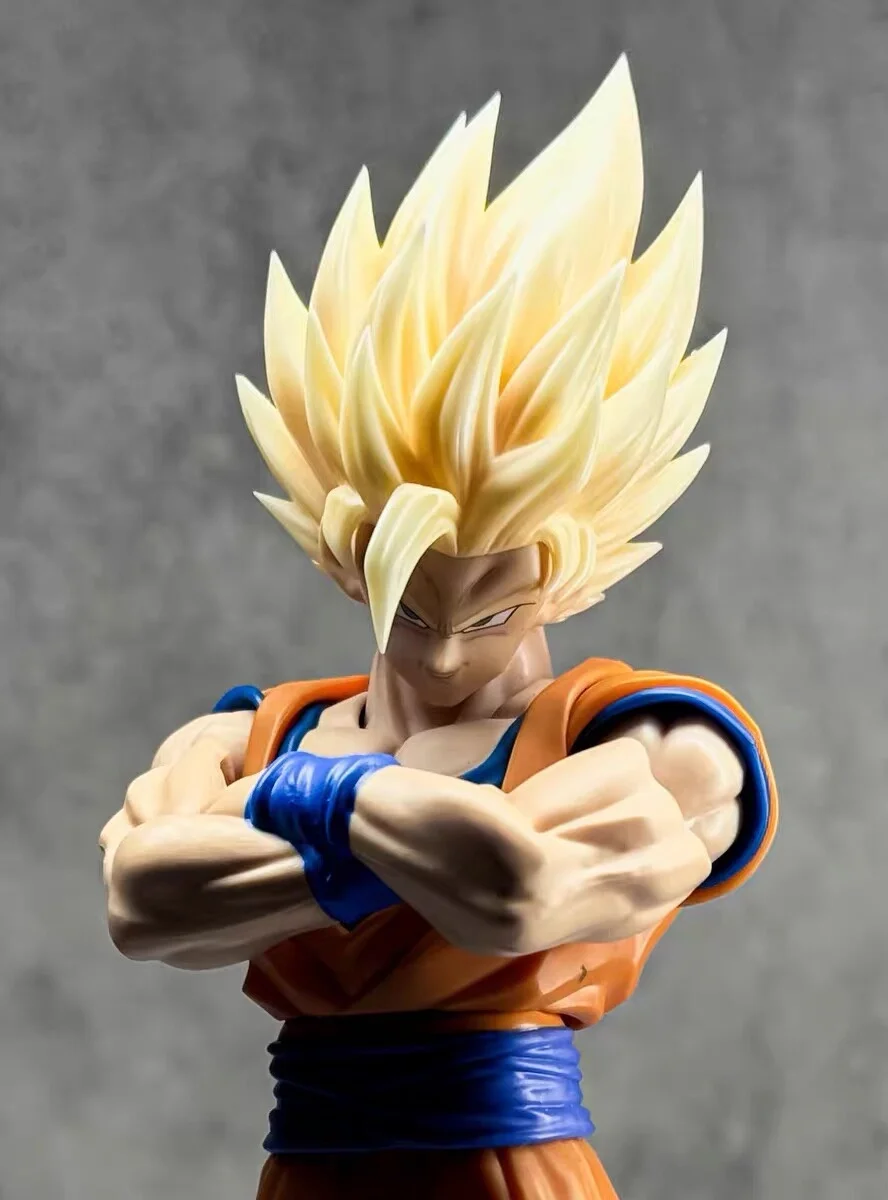 Figurka Dragon Ball Son Goku Super Saiyan Gohan, model do samodzielnego montażu, zabawka, prezent - dostępna od ręki.