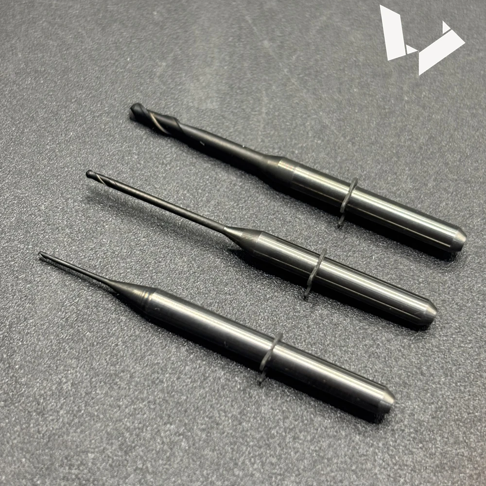VHF 5 Axis Machines ZIRCONIA Milling - Z060-R2D-40 Z100-R2D-40 Z200-R3D-40 Double & Triple Tooth Diamond Coated Cutter