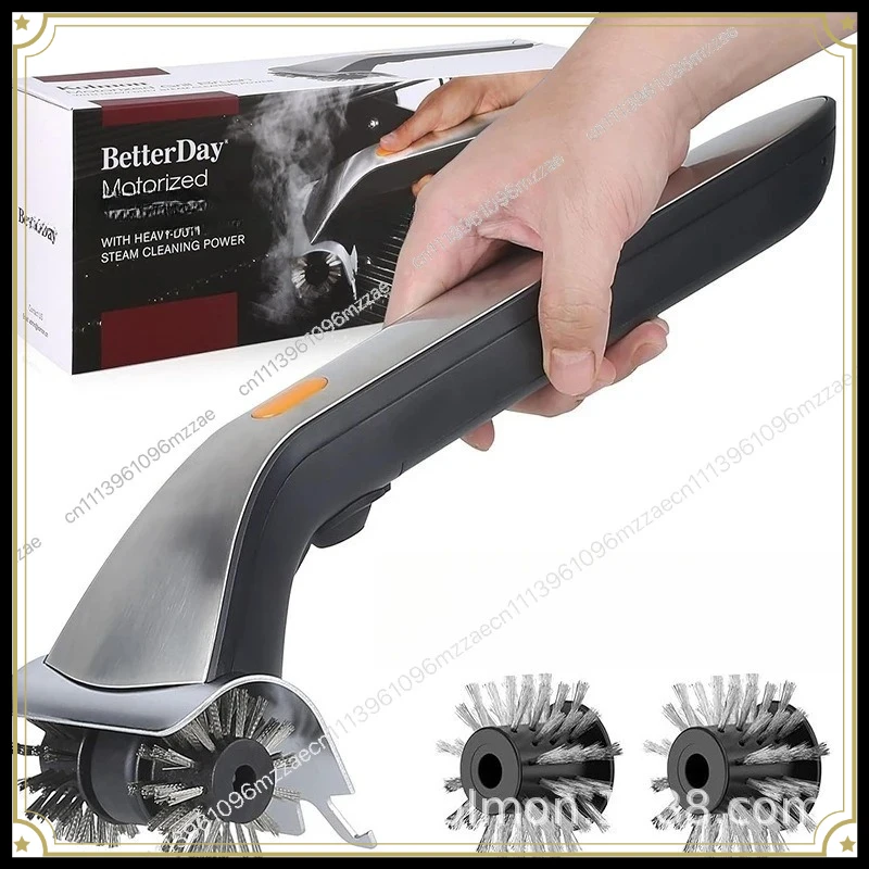 Electric Spray BBQ Brush Stainless Steel Wire BBQ Grill Grill BBQ Mesh Brush