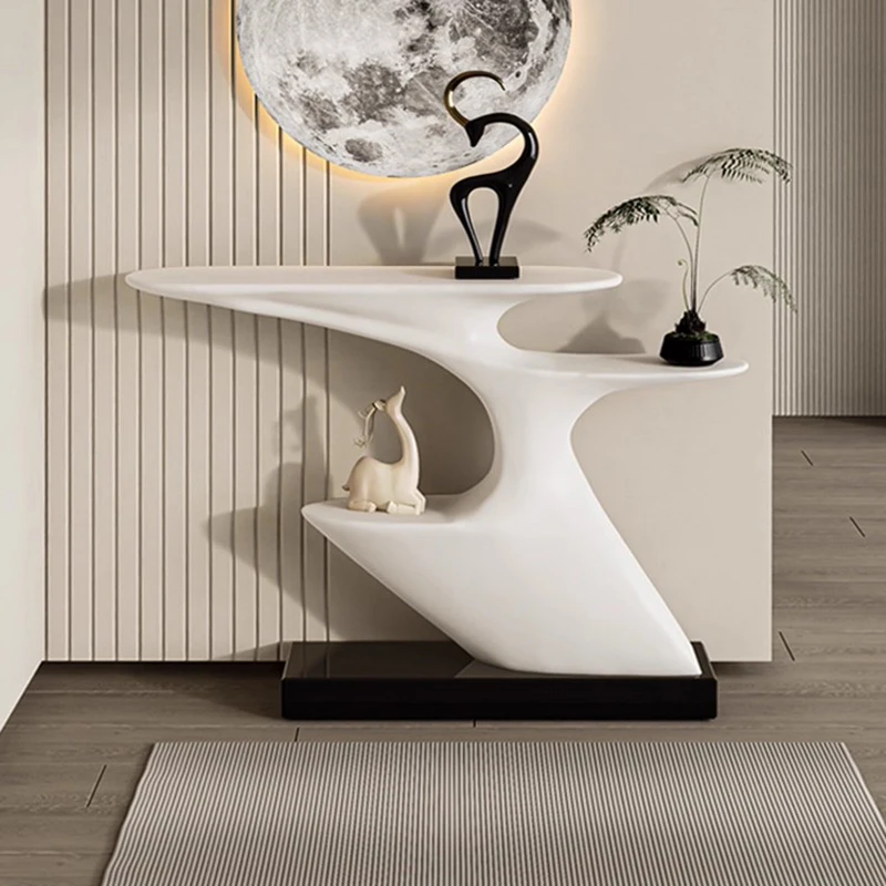 

Minimalist Nordic Console Table Luxury Design Industrial Italian Console Table Beauty Glamour Meuble Salon Living Room Furniture