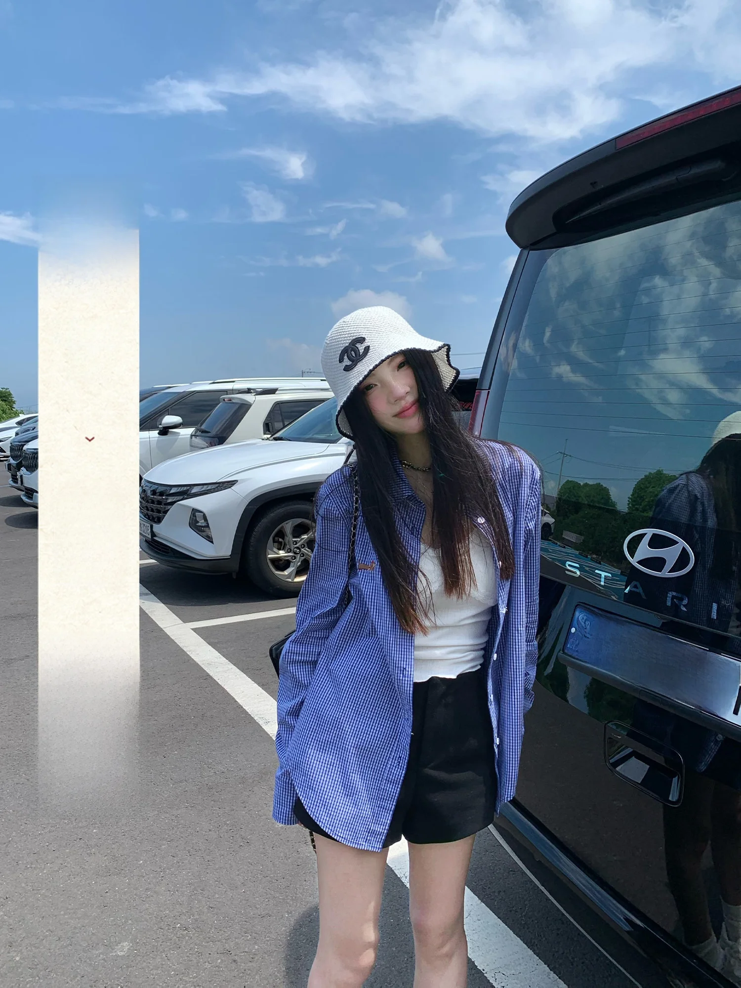 

Синяя клетчатая рубашка свободного кроя с длинными рукавами, женская повседневная удобная дышащая модная блузка для поездок на работу