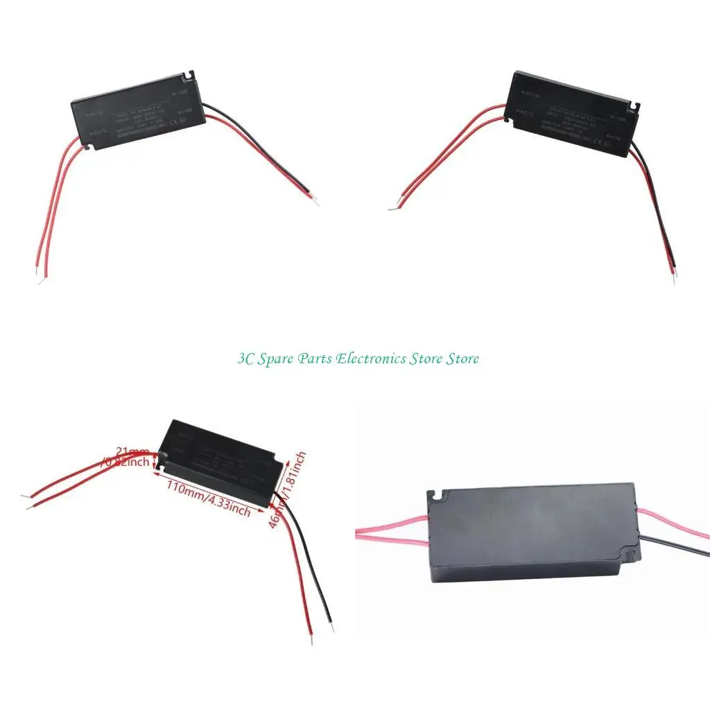 SZ DC9V12V15V24V36V Power Supply 36W Adapter AC85V~265V/DC140V-370V Input