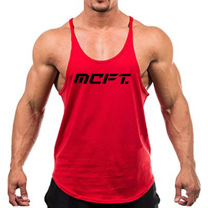 Men's Running Vests Moisture Wicking Quick Dry Sleeveless Gym Tank Tops Athletic Workout Fitness Muscle Shirts for Sports